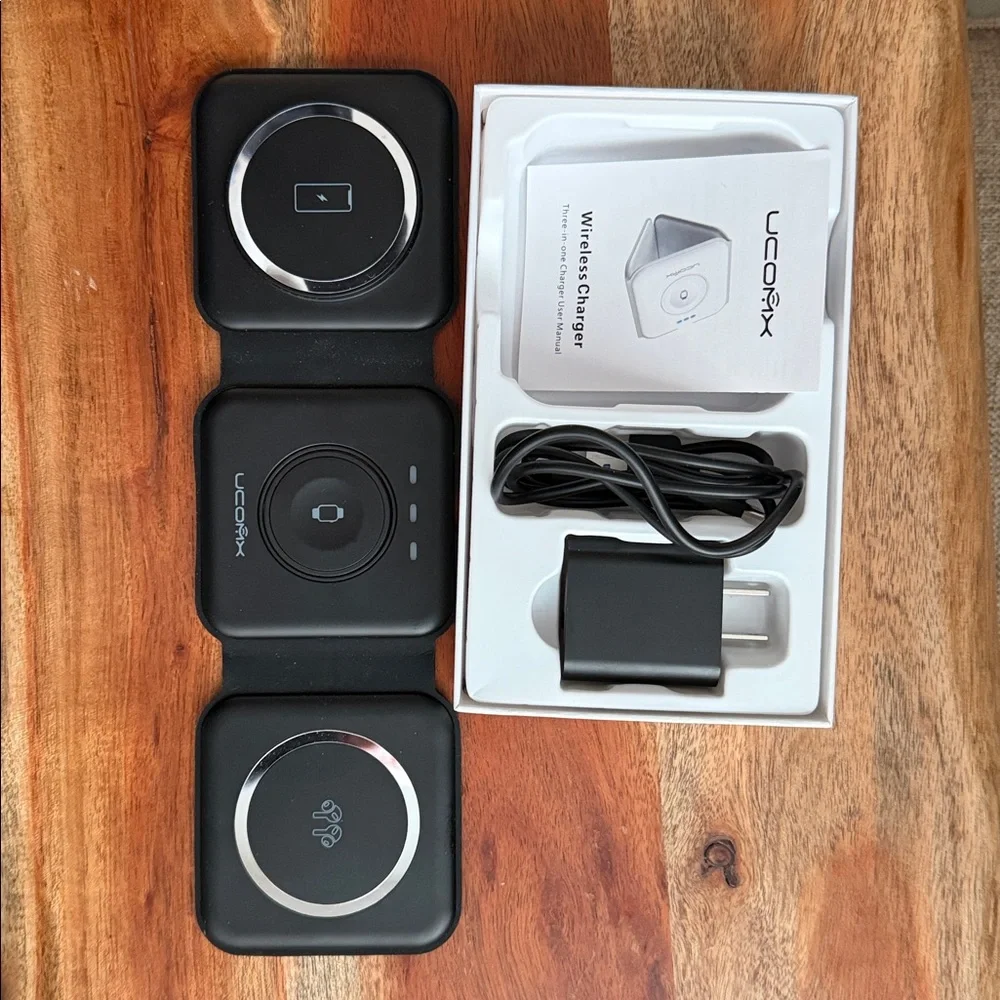 3 in 1 Portable Magnetic Wireless Charger